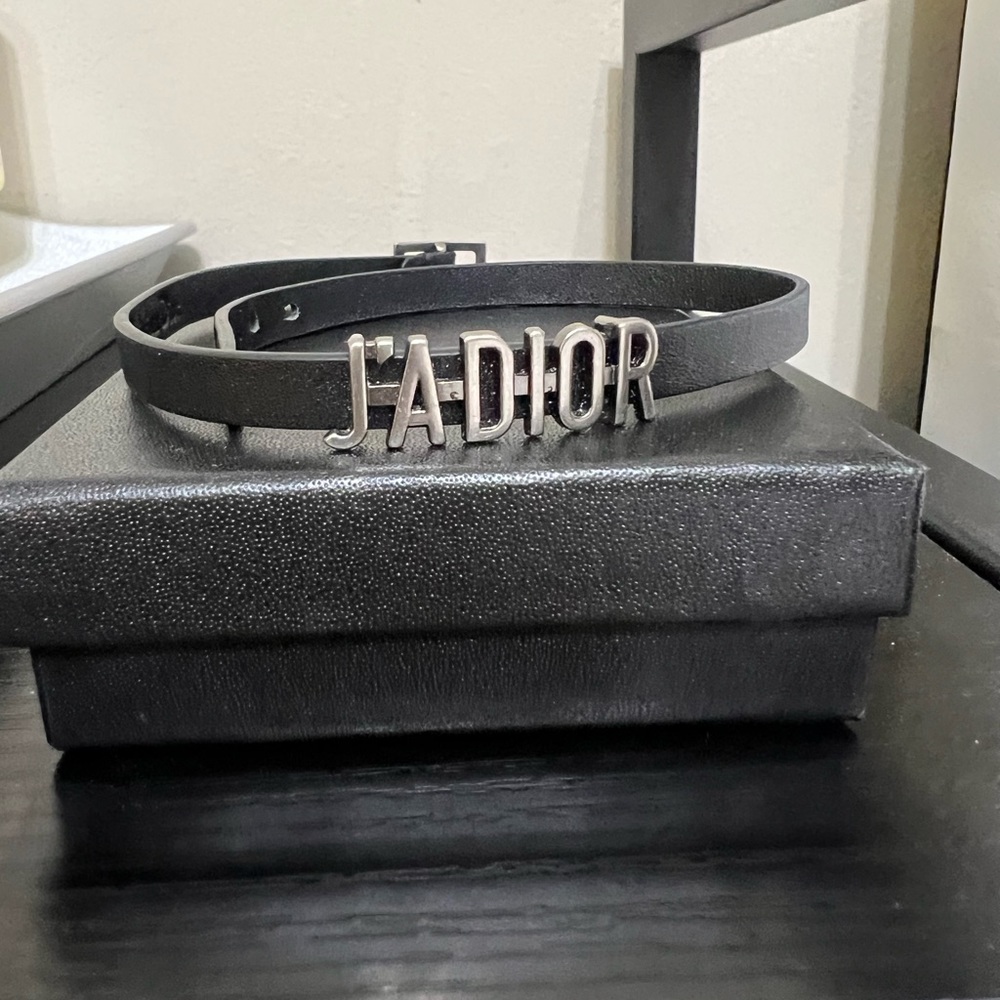 Dior choker/wrap bracelet